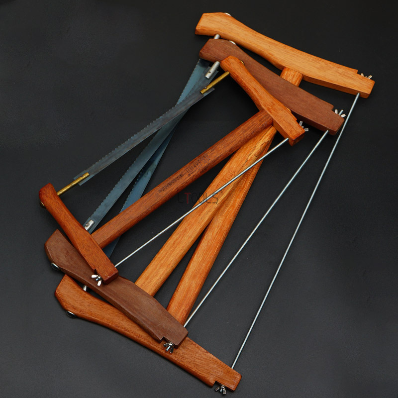 Woodworking Kumiko - Holzbearbeitungs-Rahmensäge Handgeführte Schiebesäge Traditionelle Altmodische Handsäge