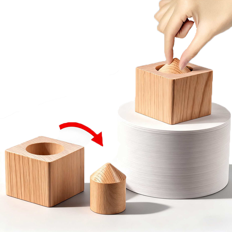 Woodworking Game - Unmöglichke Holzklötze zum Mitnehmen des Zylinders,