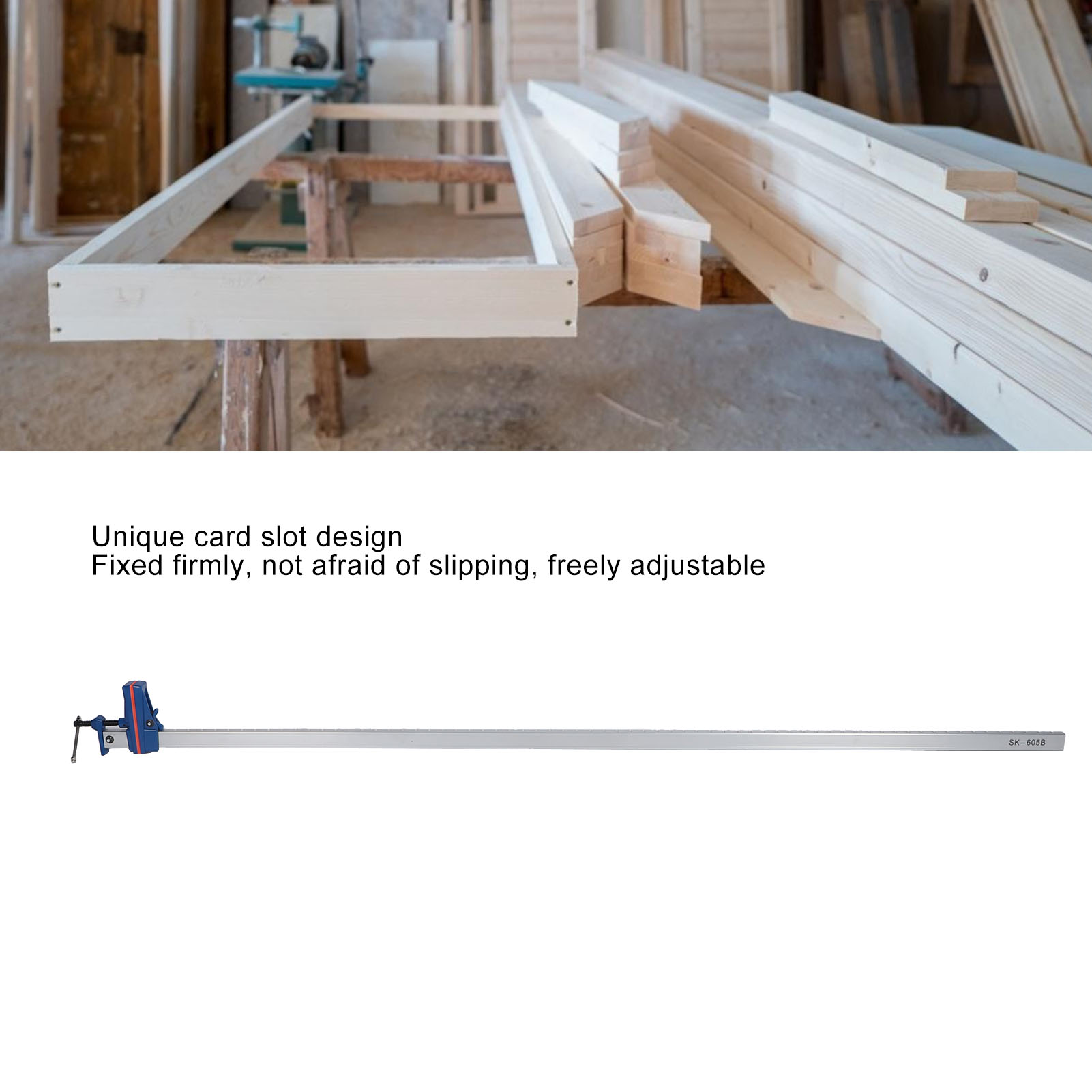 Woodworking Crafts - 1 Stück 188cm Holzbearbeitungswerkzeug F-Klemme Hochbelastbare