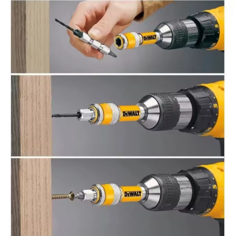 Woodworking Factory - DEWALT DW2700/DW2701/DW2702 2-in-1 Holz-Senkbohrer-Set mit Klappmechanismus