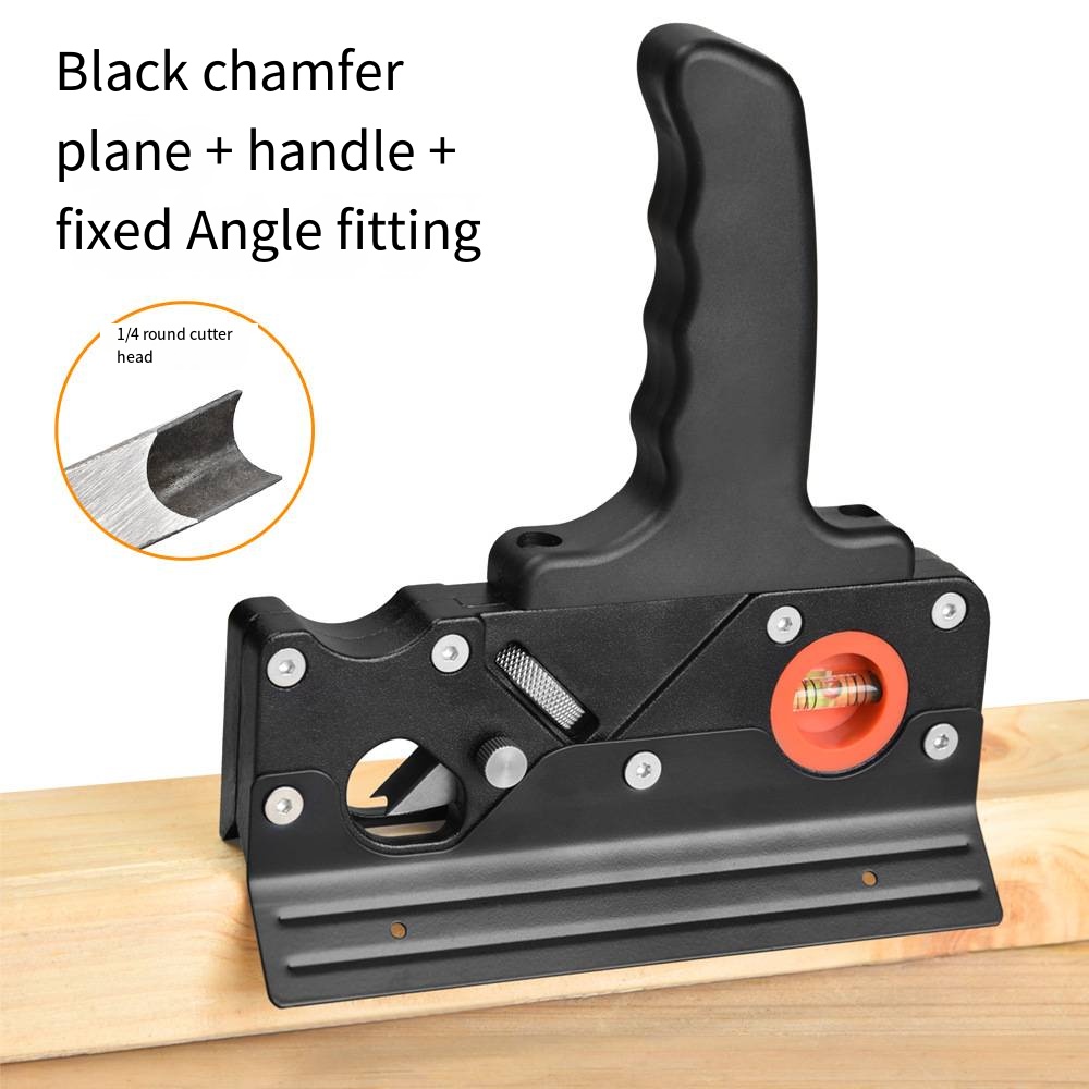 Woodworking Edge Corner Planer - Holzbearbeitungs-Kantenhobel 45-Grad-Fasenhobel Handwerkzeug DIY Winkelhobel Manueller