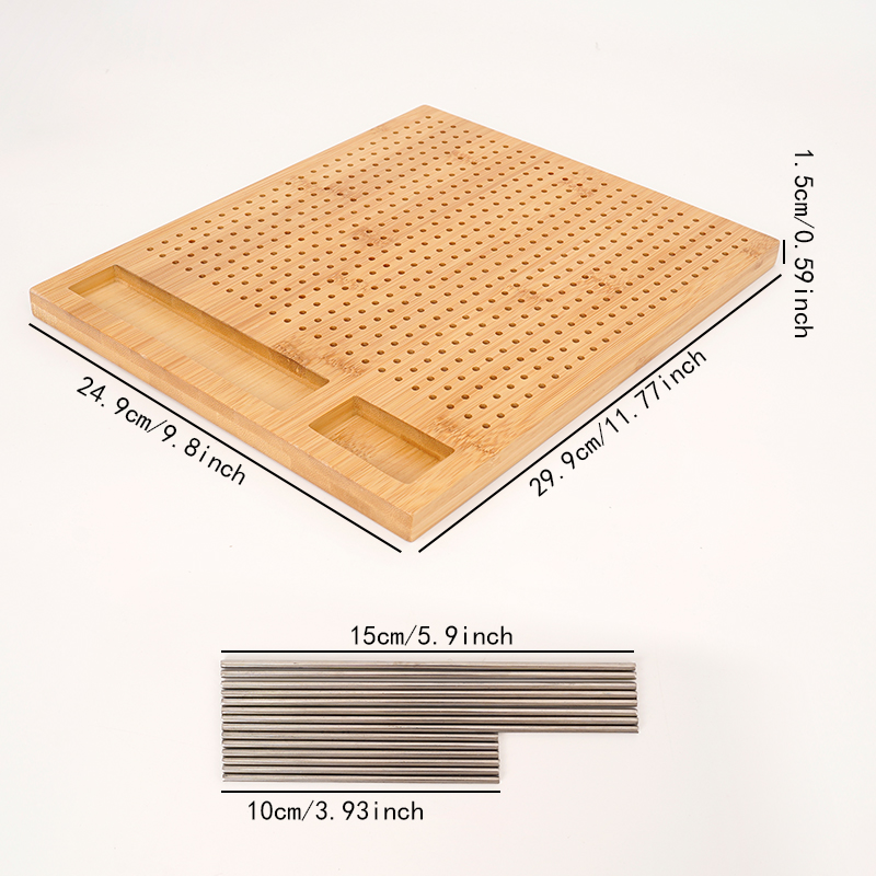 Häkel-Blockierbrett mit Edelst – Woodworking Crafts Bewertung und Preis