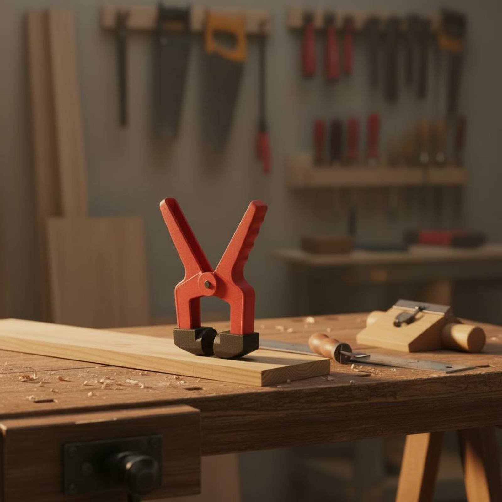 Dreieckige Klemme, rote Kunsts – Woodworking Workshop Bewertung und Preis