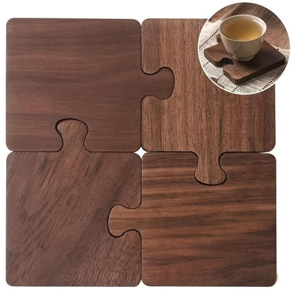 4-teiliges Vintage-Holzunterse – Woodworking Game Bewertung und Preis