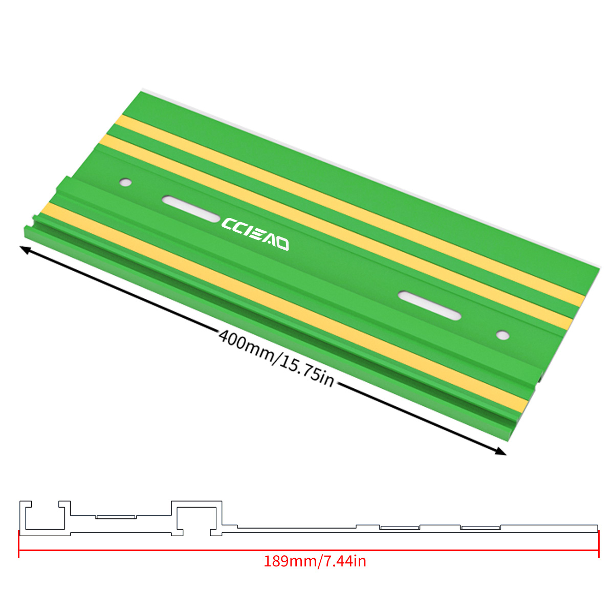 400mm Aluminium-Führungsschien – Woodworking Kumiko Bewertung und Preis