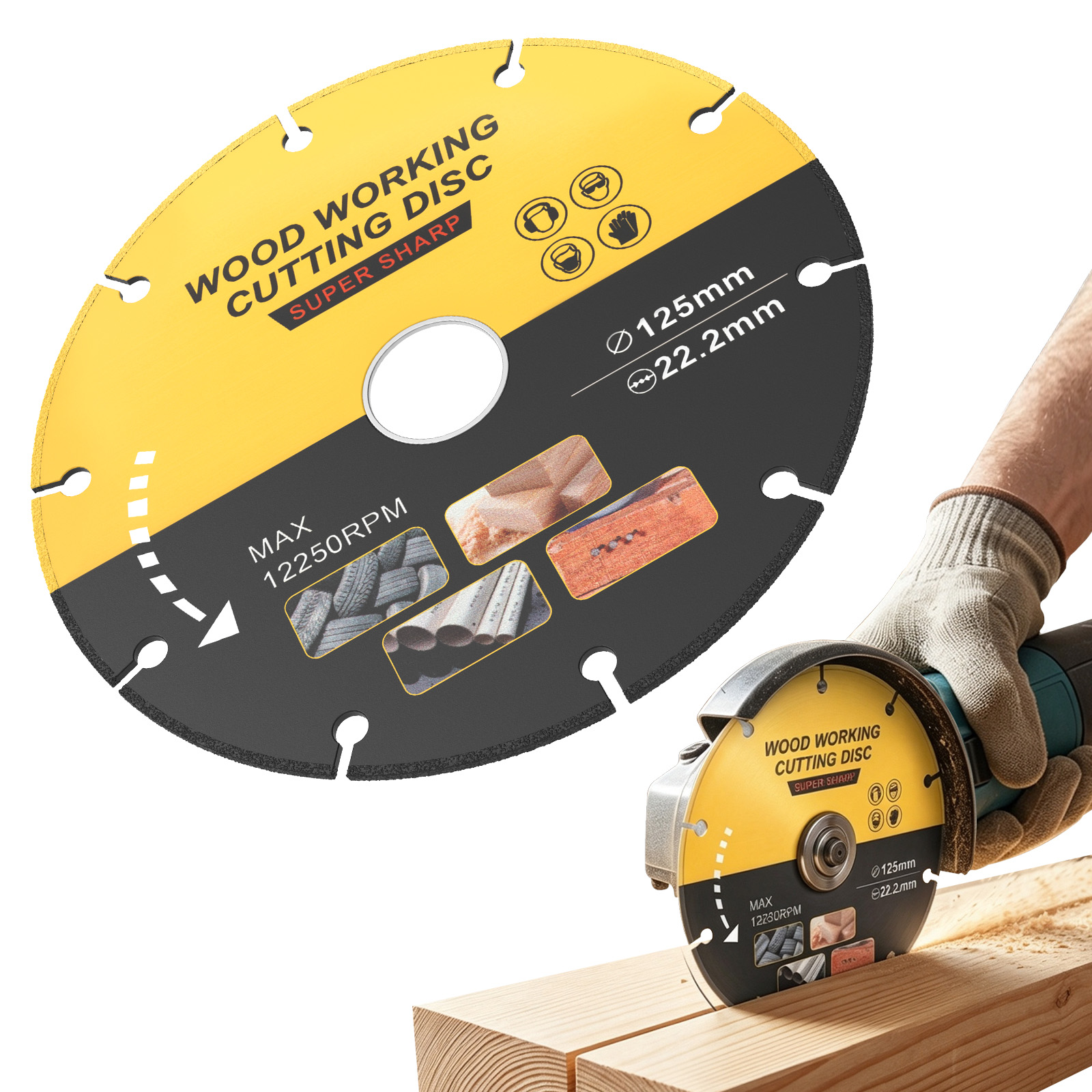 5-Zoll-Sägescheibe Multitool H – Woodworking Edge Corner Planer Bewertung und Preis