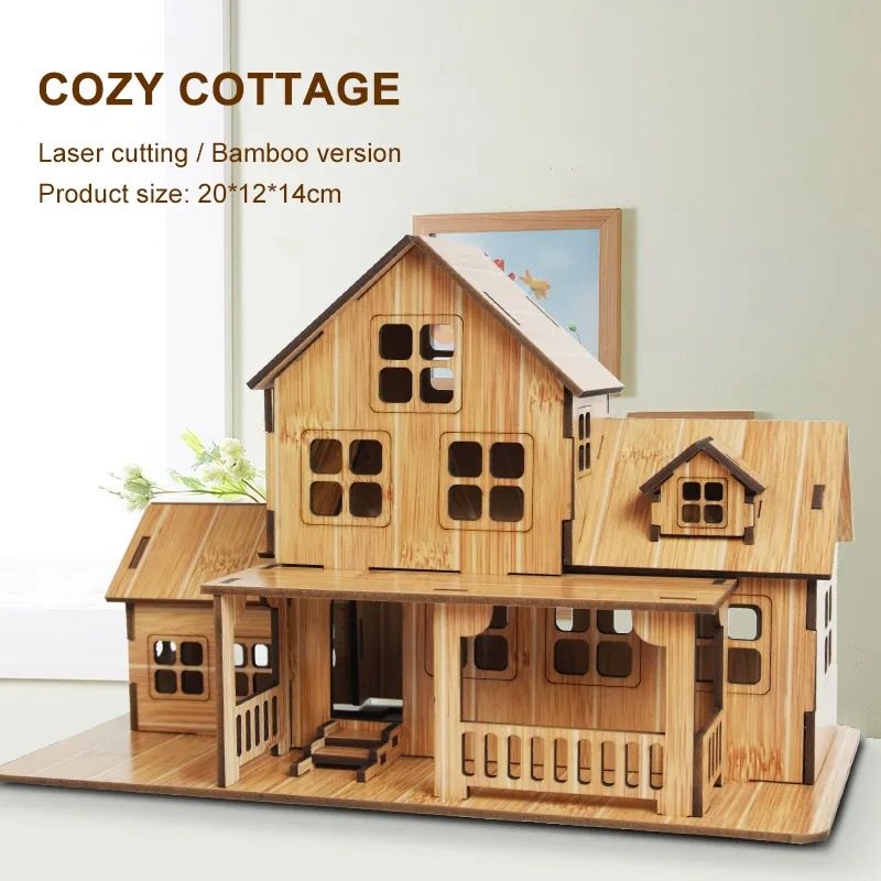 3D-Holzpuzzle-Modell: Gemütlic – Woodworking Game Bewertung und Preis