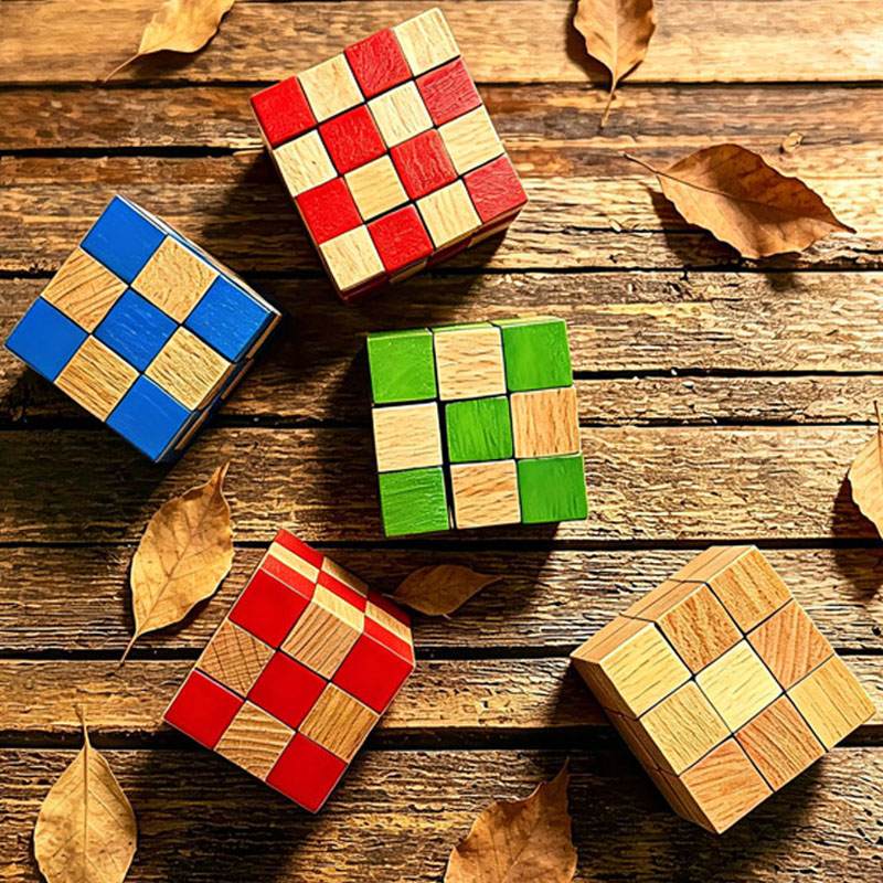 Quadratischer Schlangenwürfel  – Woodworking Game Bewertung und Preis