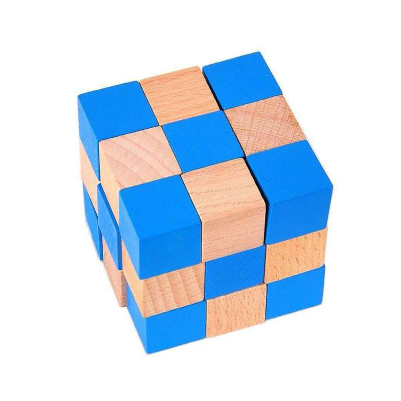 Quadratischer Schlangenwürfel  – Woodworking Game Bewertung und Preis