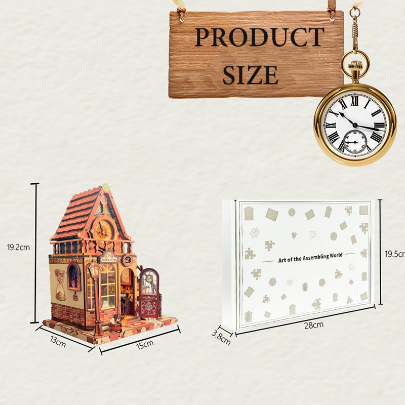 Neues Holz-Puppenhaus „Time Pa – Woodworking Veneer Bewertung und Preis