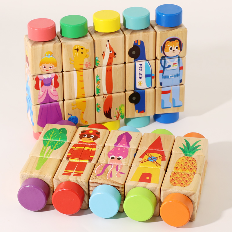 1 Stück Baby Holz-Drehpuzzle m – Woodworking Game Bewertung und Preis