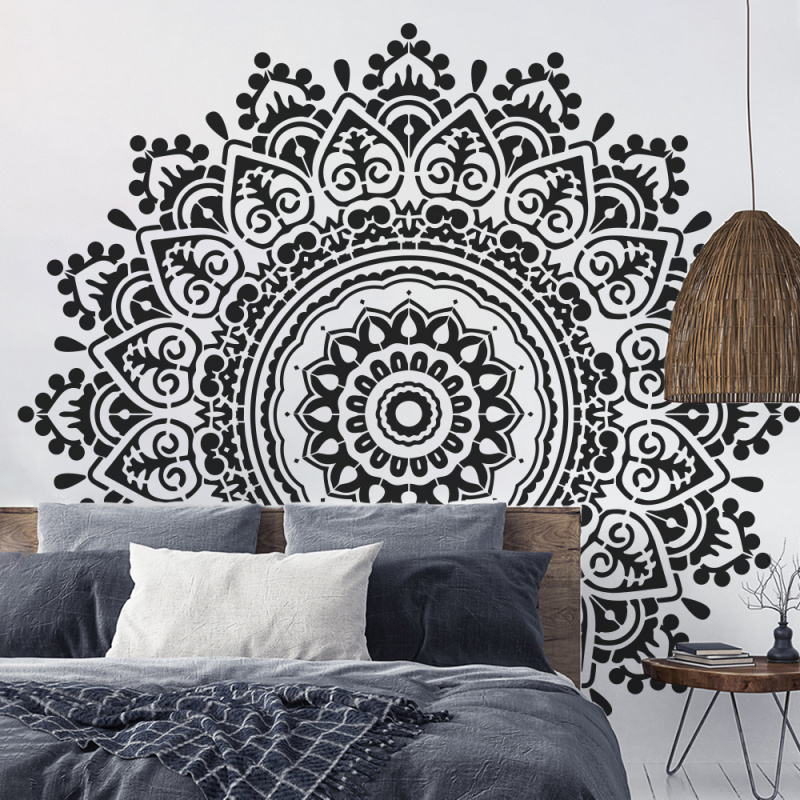 Mandala, große Malschablone, D – Woodworking Veneer Bewertung und Preis